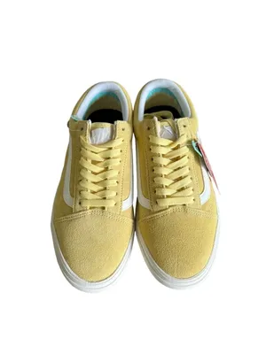 Vans NEW Unisex Old Skool Honey Gold Suede Shoes Size 8 or 9.5 #027 thumbnail 2