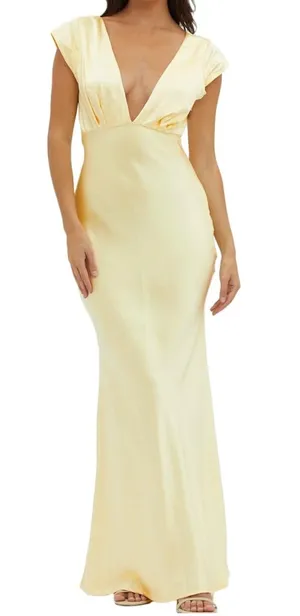 Amazon Satin Maxi Dress thumbnail 1