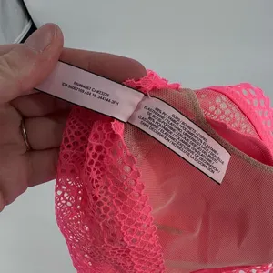 Victoria's Secret Long‎ Line Lacy Bralette in Coral thumbnail 9
