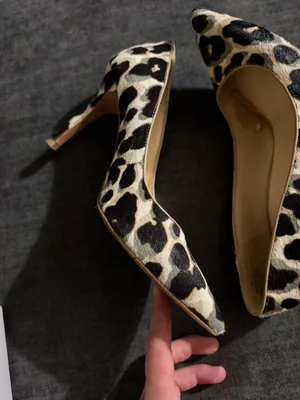 Nine West Leopard Print Heels Multicolor 7  thumbnail 6