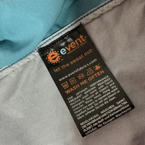 REI eVent Waterproof Breathable‎ Jacket Women's Small Blue Outdoor Active thumbnail 5