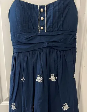Blue Dress Blue Size M thumbnail 1