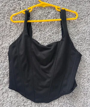 Black corset top thumbnail 1