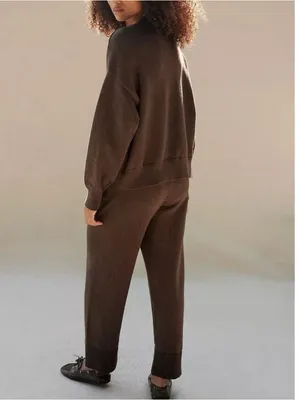 Women’s Free People FP Beach Solar Cardigan Tie Sweater Chocolate Brown Size S thumbnail 3