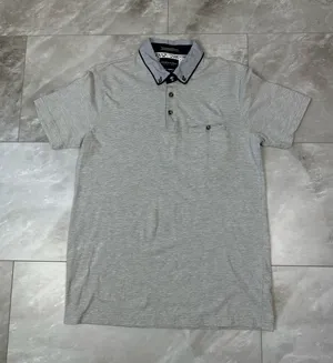 Ricky Singh Polo Shirt Size S Men's Cotton Grey Cactus Casual Summer thumbnail 1