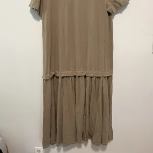 Free People Free-Est Herron Drop-Waist Oversized Maxi Dress in Tan Size XS thumbnail 6