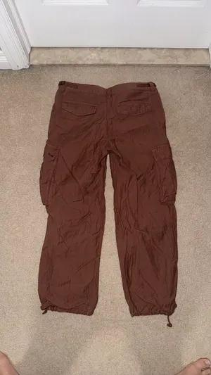TNA Aritzia Brown Cargo Pants  thumbnail 3