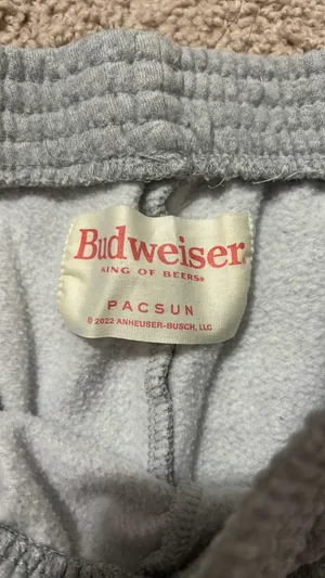 Budweiser sweat shorts thumbnail 3