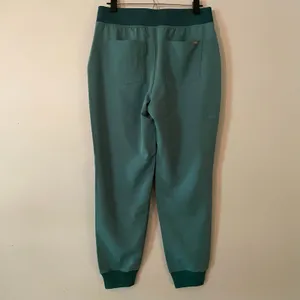 NWT FIGS Teal Blue High Waisted Zamora Jogger Scrub Pants Uniform Medium Petite thumbnail 6