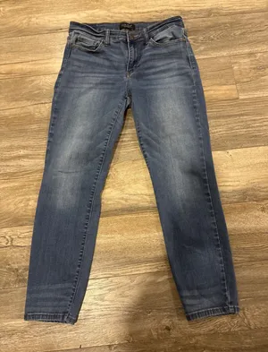 Judy Blue JB82102DK Medium Wash Skinny Jeans Womens 13/31 High Rise Stretch thumbnail 1