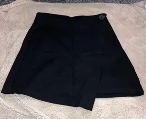 🔹4 for $30 SO Faux Wrap Mini Skirt, XS thumbnail 1