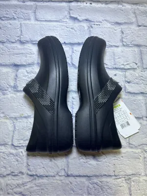 Crocs Women's Work Neria Pro II Clog Black Embellished Slip Resident Size 10 thumbnail 12