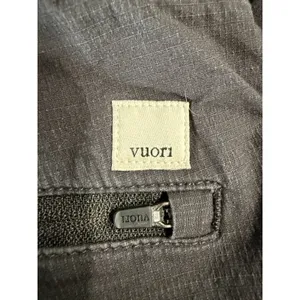 Vuori Women‎ Ripstop Pants Charcoal Grey Organic Cotton Stretch VW401 Small thumbnail 3