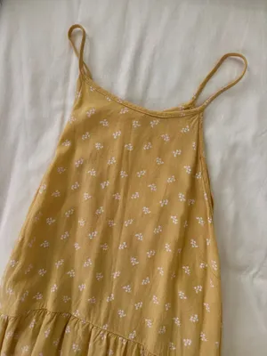 Mossimo Supply Co Yellow strappy dress thumbnail 1