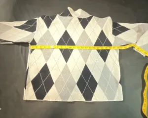 Maeve by Anthropologie Argyle Mock Neck Sweater thumbnail 11