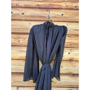 NWT Elliatt Black Long Sleeve Gown Dress Size S thumbnail 10