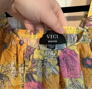 Vici You Glow Girl Floral Off The Shoulder Maxi Dress thumbnail 10