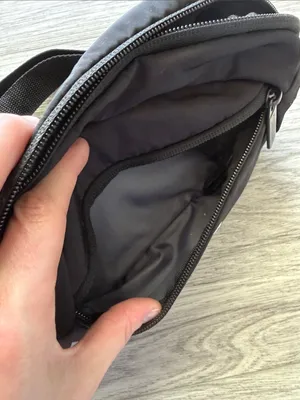 Adidas Black Trefoil Belt Bag thumbnail 6