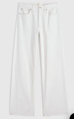 Madewell White Jeans thumbnail 1