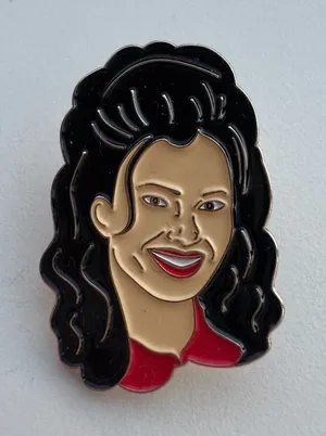 Fran Fine Enamel Pin | The Nanny TV Show Character Pin | 90s Nostalgia thumbnail 1