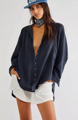 WE THE FREE One And OnlyButton-Down Shirt thumbnail 1