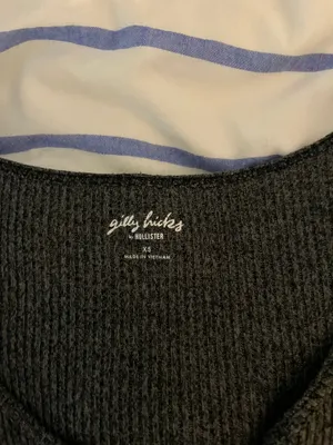 Hollister Gully Hicks Grey Xs tank thumbnail 3