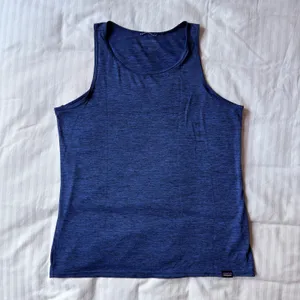 Patagonia Capilene Cool Daily Tank Top Women Small Viking Blue thumbnail 2