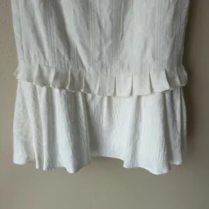 Antonio Melani White Sofia Strapless Midi Dress Size 8 thumbnail 9