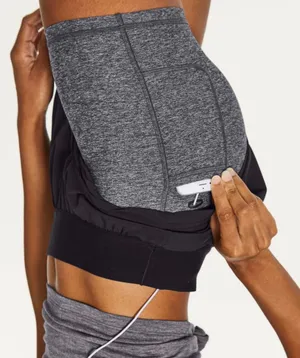 Lululemon Box It Out Shorts 5" Black Heathered Black Spandex 4 thumbnail 2