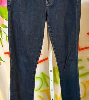 J18. Gap 1969 dark wash straight leg jeans thumbnail 1