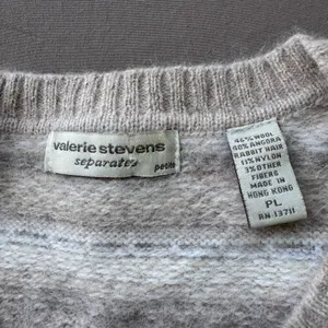Vintage Valerie Steven’s Fair Isle Wool Knit Sweater thumbnail 3
