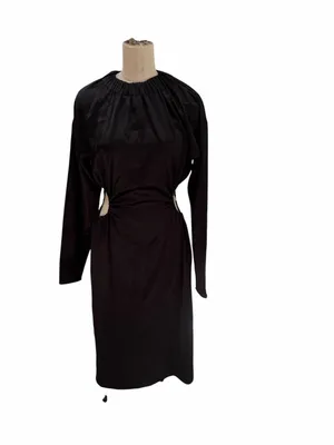 Frame Shirred Cutout‎ midi dress size small, nwt thumbnail 2