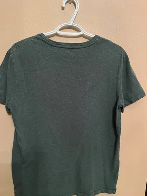 Ralph Lauren Polo Shirt Green Embroidered Logo Crew Neck Short Sleeve thumbnail 4