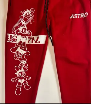 Astro Boy Sweatpants Red thumbnail 2