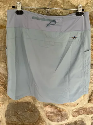 Patagonia Women’s Tech Skirt light blue Hiking Outdoor Trail Travel Gorpcore M thumbnail 3