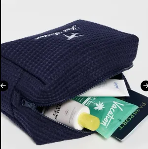 Abbode Jet Setter Waffle Pouch Blue thumbnail 3