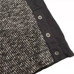 C Madewell Black & White Raglán Wool Tweed Woman Shirt Blouse Size Small thumbnail 4