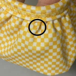 Strawberry Milk Mob Bikini Bottoms NWT Floral‎ Cora Ruffle Blue Yellow Sz Medium thumbnail 10