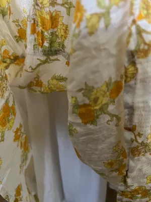Faithfull the brand Gamora Midi Dress Linden Floral Print SIZE M thumbnail 8