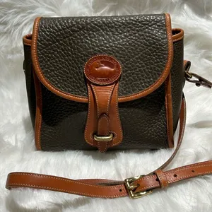 Dooney‎ & Bourke vintage Equestrian/ Fisherman Core crossbody bag B89 thumbnail 1