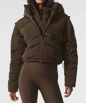 Alo Yoga Glacier Puffer Expresso S thumbnail 1