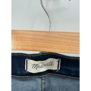 Madewell Women 26 TALL 10" High Rise Skinny Medium Wash Blue‎ Denim Jeans thumbnail 5