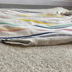 Anthropologie Striped Button Down Shirt - Multicolor Size 8 100% Cotton thumbnail 10