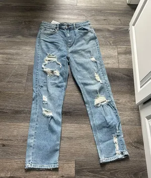 Windsor blue distressed jeans thumbnail 1