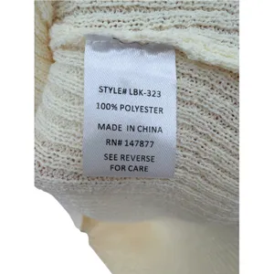 The Line by K Kane Knit Midi Dress Cream M Cutout Back Tied Waist Wrap V Neck thumbnail 7