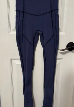 Lululemon All The Right Places Pant II Low Rise *28" Gatsby Blue size 2 thumbnail 1