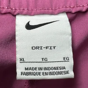 Nike Dri-Fit Button Front Shorts Pink XL thumbnail 3