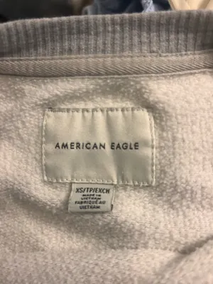 American Eagle Grey Camo Sweatshirt thumbnail 3