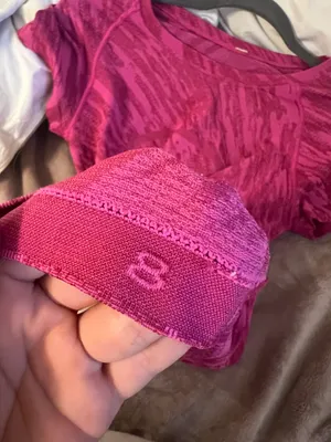 Lululemon Pink Swiftly Tech Short Sleeve thumbnail 3