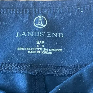 LAND'S END Women's Straight Leg Elastic Waist Lounge Pants thumbnail 3